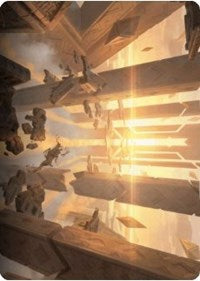 Skyclave Basilica Art Card [Zendikar Rising Art Series] | Tabernacle Games