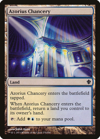 Azorius Chancery [Commander 2013] | Tabernacle Games