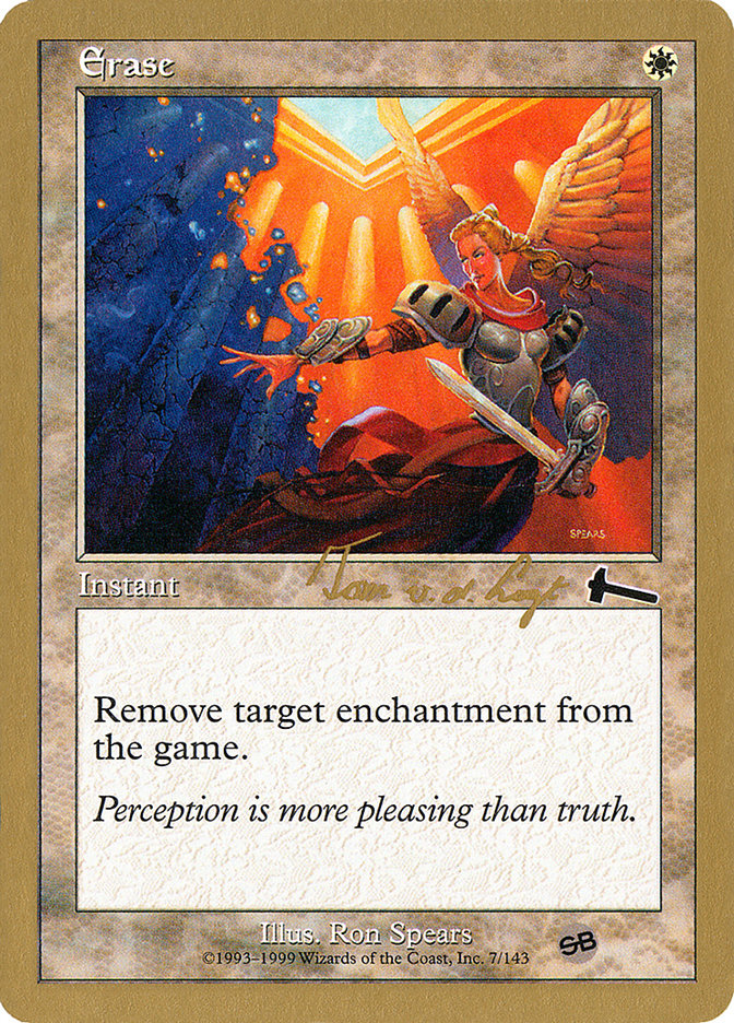 Erase (Tom van de Logt) (SB) [World Championship Decks 2000] | Tabernacle Games