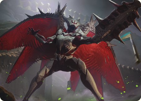 Phyrexian Vindicator Art Card [Phyrexia: All Will Be One Art Series] | Tabernacle Games