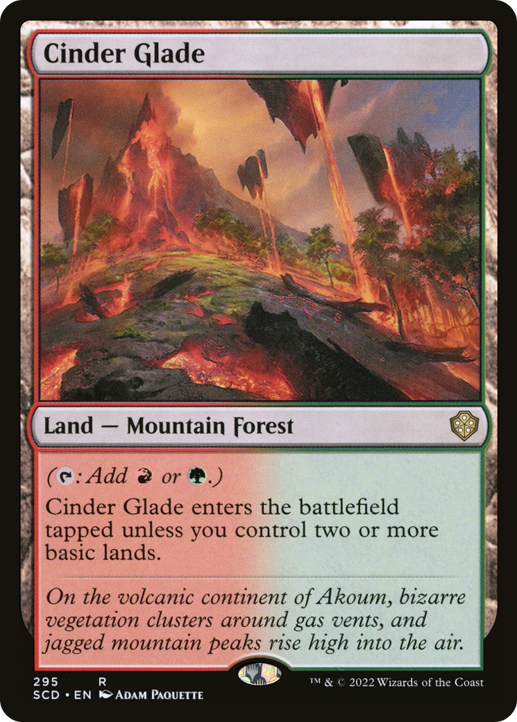 Cinder Glade [Starter Commander Decks] | Tabernacle Games