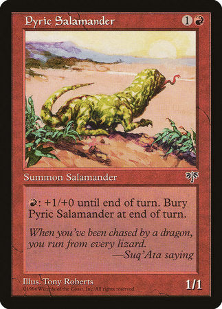 Pyric Salamander [Mirage] | Tabernacle Games