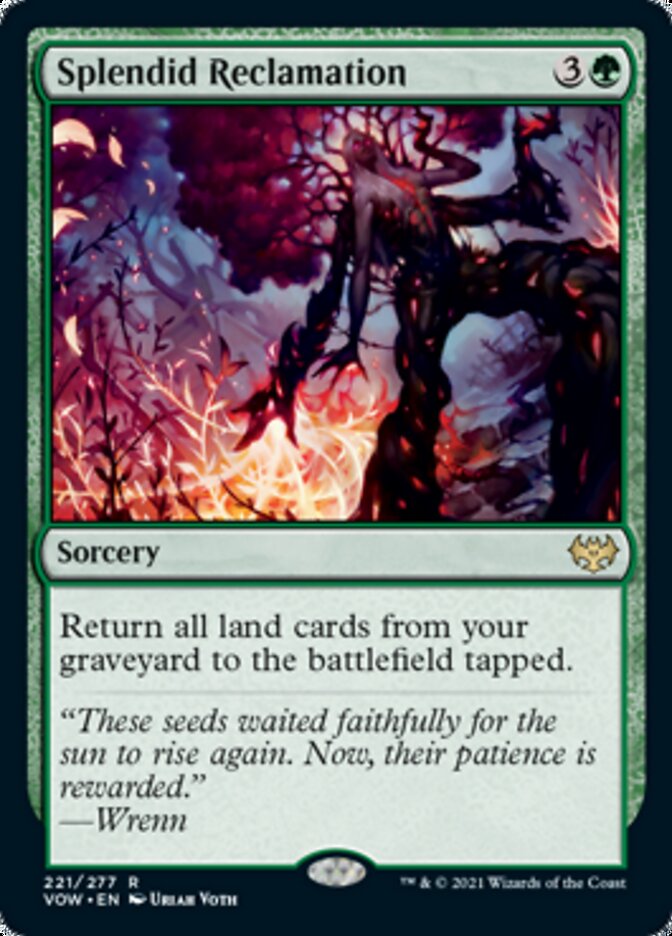 Splendid Reclamation [Innistrad: Crimson Vow] | Tabernacle Games