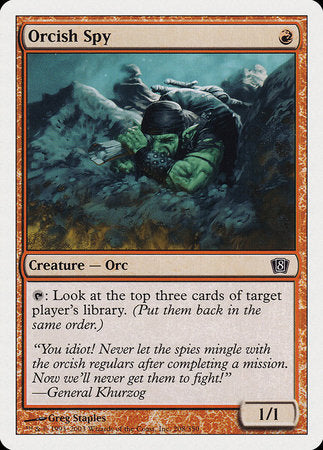 Orcish Spy [Eighth Edition] | Tabernacle Games