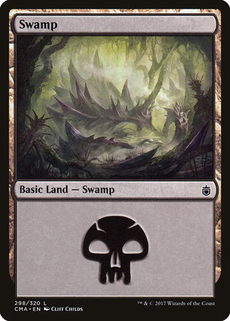 Swamp (298) [Commander Anthology] | Tabernacle Games