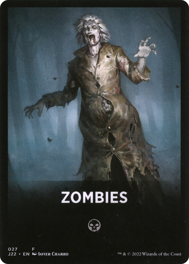 Zombies Theme Card [Jumpstart 2022 Front Cards] | Tabernacle Games