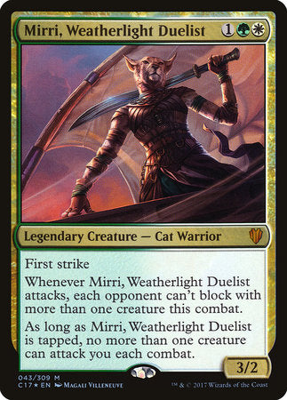 Mirri, Weatherlight Duelist [Commander 2017] | Tabernacle Games