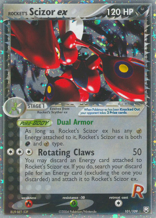 Rocket's Scizor ex (101/109) [EX: Team Rocket Returns] | Tabernacle Games