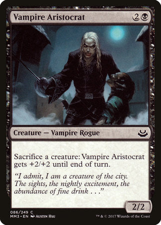 Vampire Aristocrat [Modern Masters 2017] | Tabernacle Games