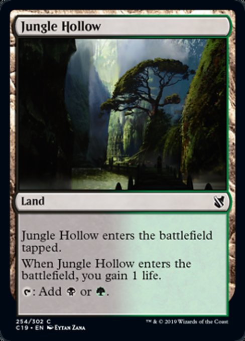 Jungle Hollow [Commander 2019] | Tabernacle Games