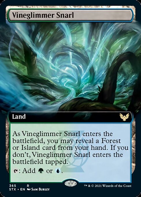 Vineglimmer Snarl (Extended) [Strixhaven: School of Mages] | Tabernacle Games
