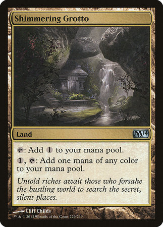 Shimmering Grotto [Magic 2014] | Tabernacle Games