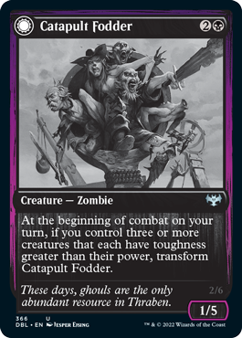 Catapult Fodder // Catapult Captain [Innistrad: Double Feature] | Tabernacle Games