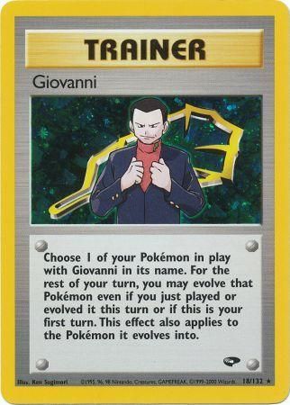 Giovanni (18/132) [Gym Challenge Unlimited] | Tabernacle Games