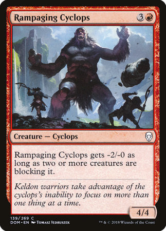 Rampaging Cyclops [Dominaria] | Tabernacle Games