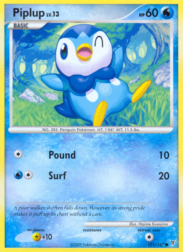 Piplup (121/147) [Platinum: Supreme Victors] | Tabernacle Games