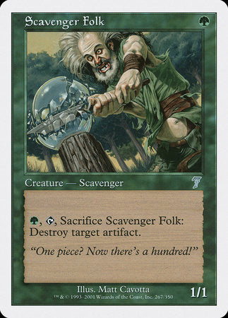 Scavenger Folk [Seventh Edition] | Tabernacle Games