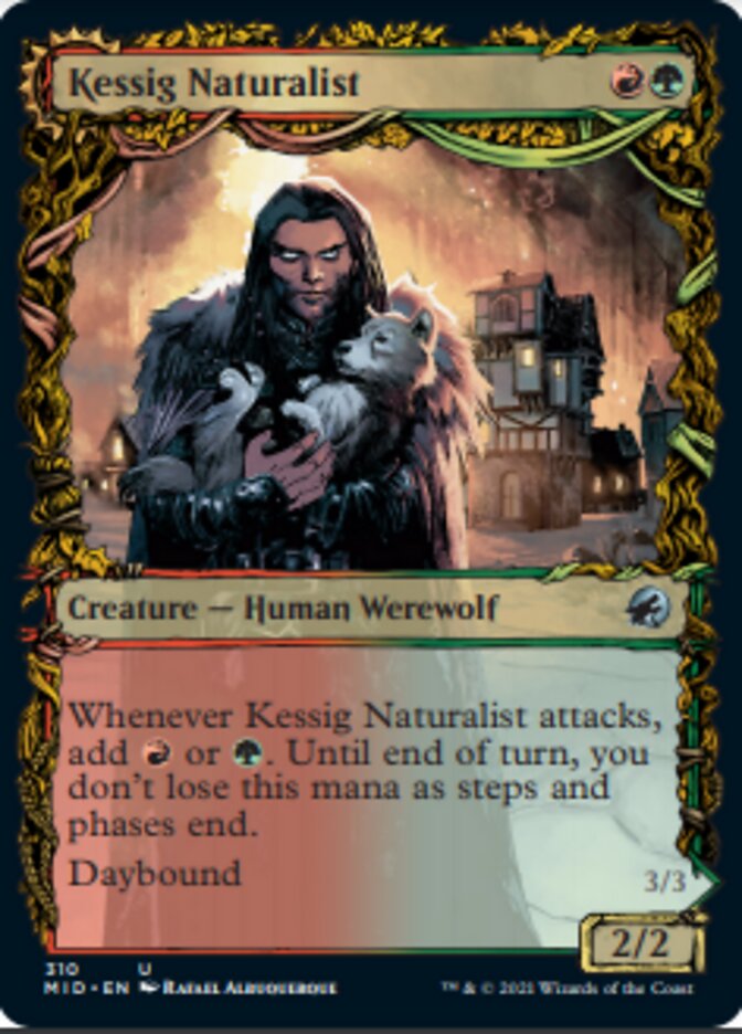 Kessig Naturalist // Lord of the Ulvenwald (Showcase Equinox) [Innistrad: Midnight Hunt] | Tabernacle Games