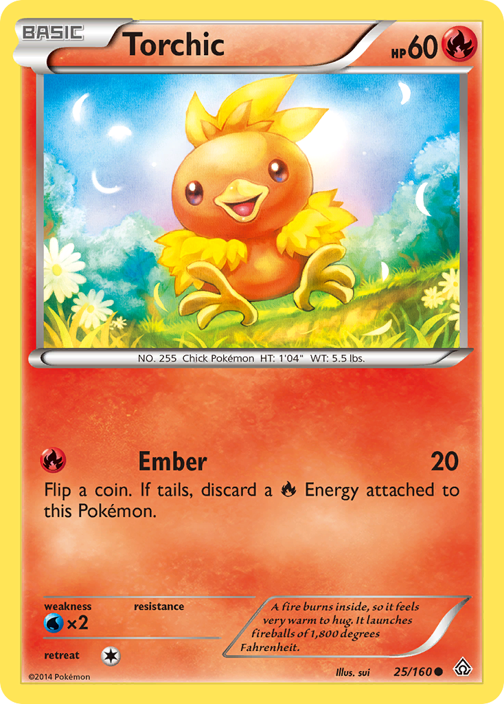 Torchic (25/160) [XY: Primal Clash] | Tabernacle Games