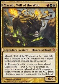 Marath, Will of the Wild (Commander 2013) [Oversize Cards] | Tabernacle Games