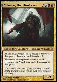 Nekusar, the Mindrazer (Commander 2013) [Oversize Cards] | Tabernacle Games