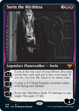 Sorin the Mirthless [Innistrad: Double Feature] | Tabernacle Games
