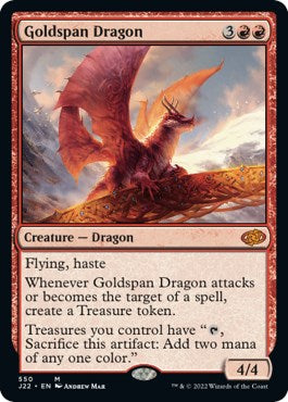 Goldspan Dragon [Jumpstart 2022] | Tabernacle Games