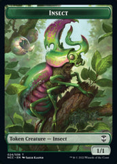 Ogre // Insect Double-sided Token [Streets of New Capenna Commander Tokens] | Tabernacle Games