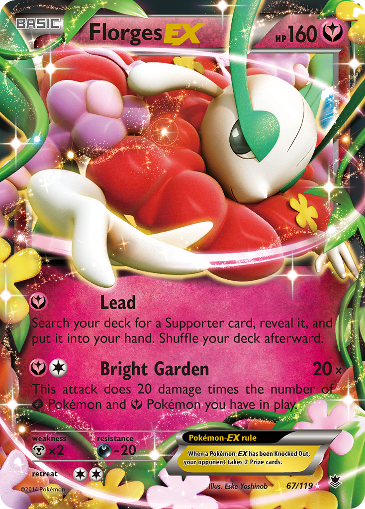 Florges EX (67/119) [XY: Phantom Forces] | Tabernacle Games