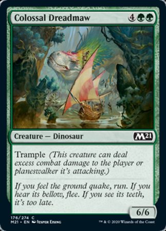 Colossal Dreadmaw [Core Set 2021] | Tabernacle Games