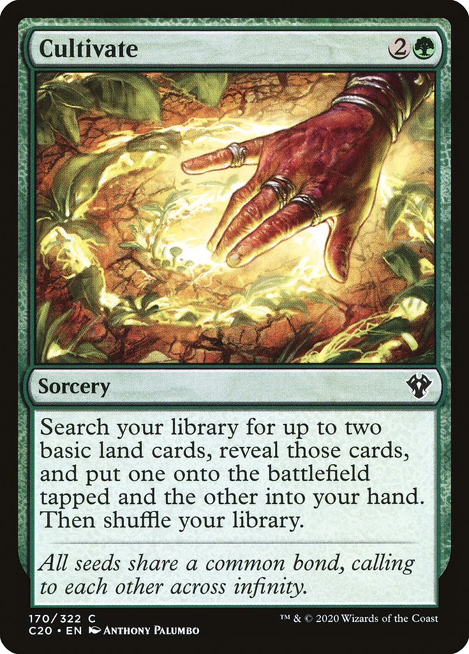 Cultivate [Commander 2020] | Tabernacle Games