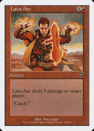 Lava Axe [Seventh Edition] | Tabernacle Games