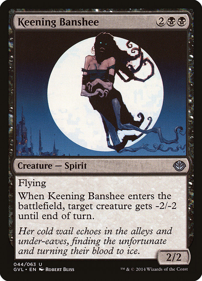 Keening Banshee (Garruk vs. Liliana) [Duel Decks Anthology] | Tabernacle Games