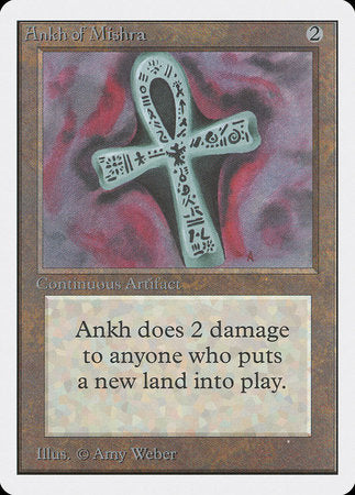 Ankh of Mishra [Unlimited Edition] | Tabernacle Games