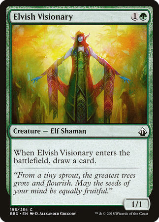 Elvish Visionary [Battlebond] | Tabernacle Games