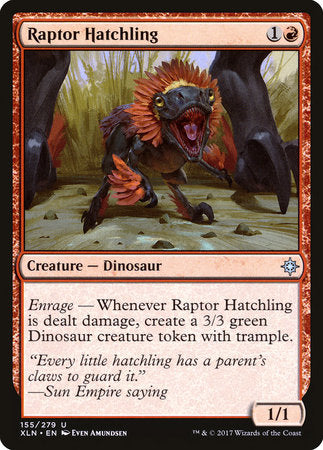 Raptor Hatchling [Ixalan] | Tabernacle Games