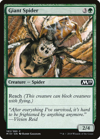Giant Spider [Core Set 2019] | Tabernacle Games