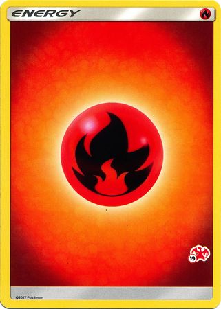 Fire Energy (Charizard Stamp #19) [Battle Academy 2020] | Tabernacle Games