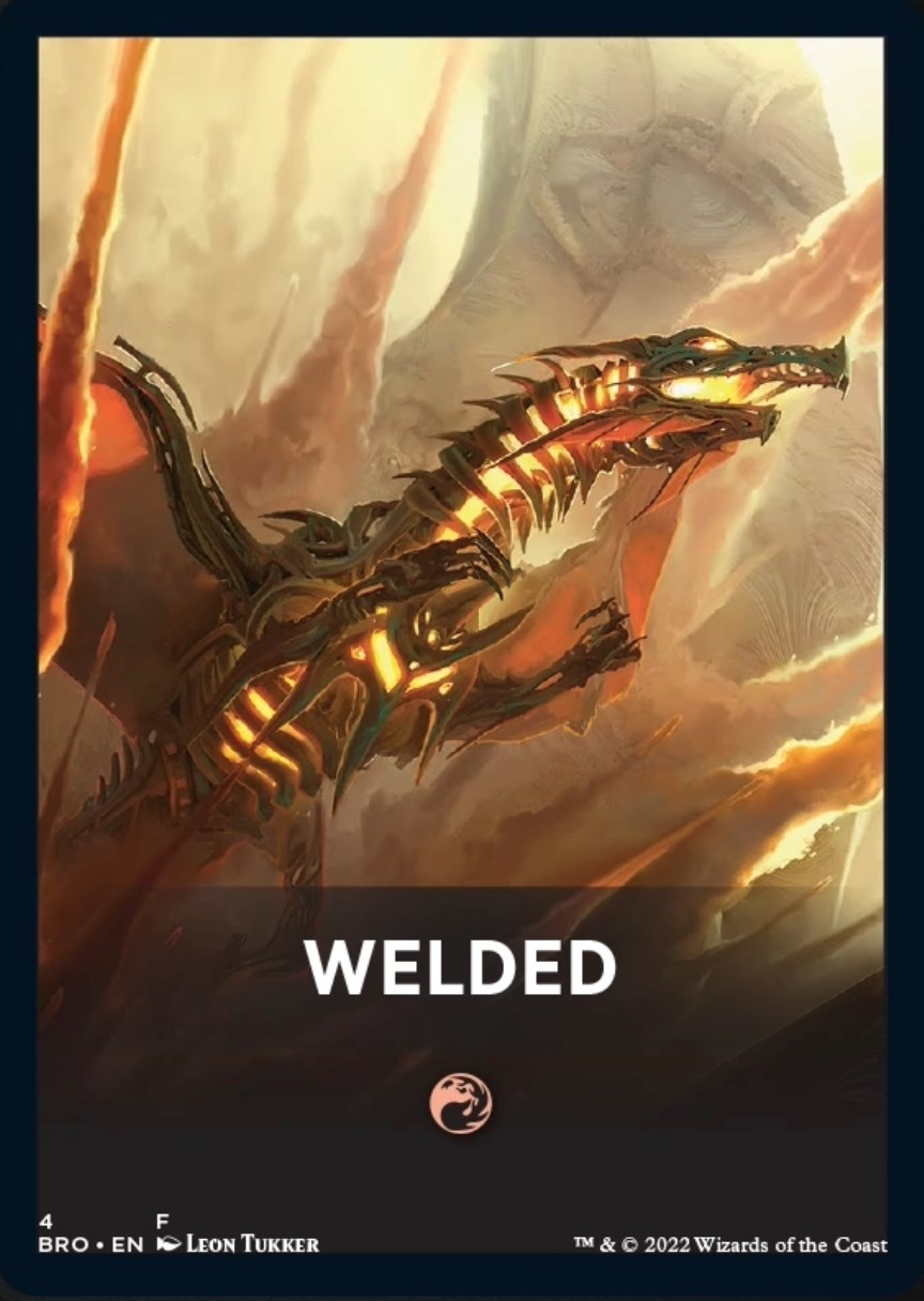 Welded Theme Card [The Brothers' War Tokens] | Tabernacle Games