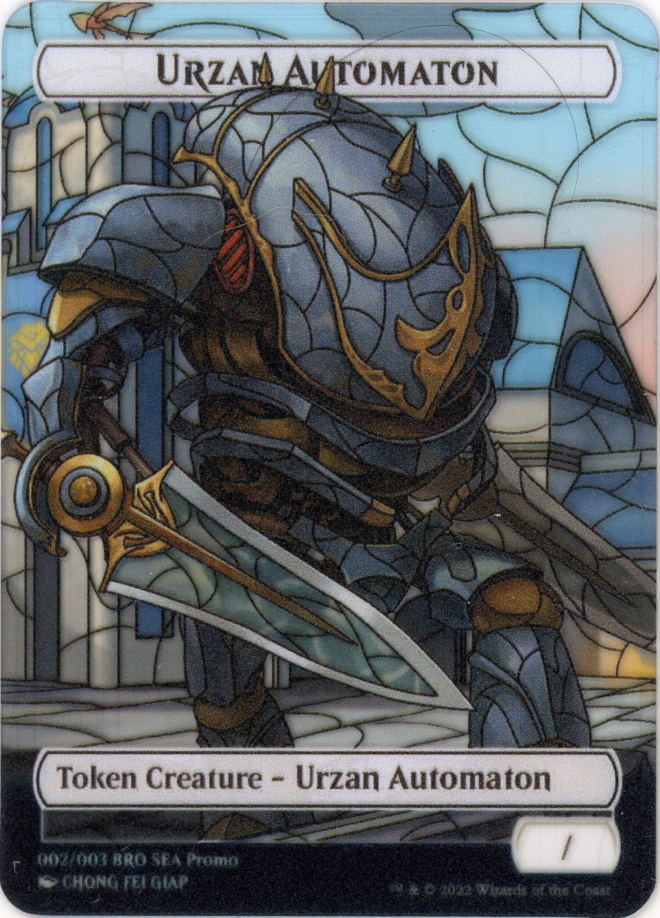 Urzan Automaton Token (SEA Exclusive) [The Brothers' War Tokens] | Tabernacle Games