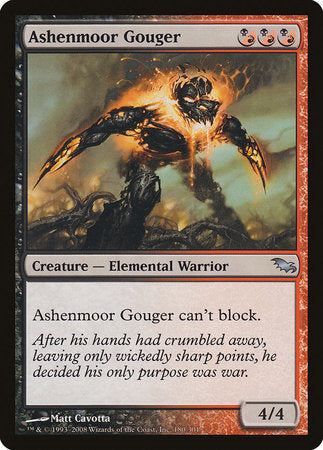 Ashenmoor Gouger [Shadowmoor] | Tabernacle Games