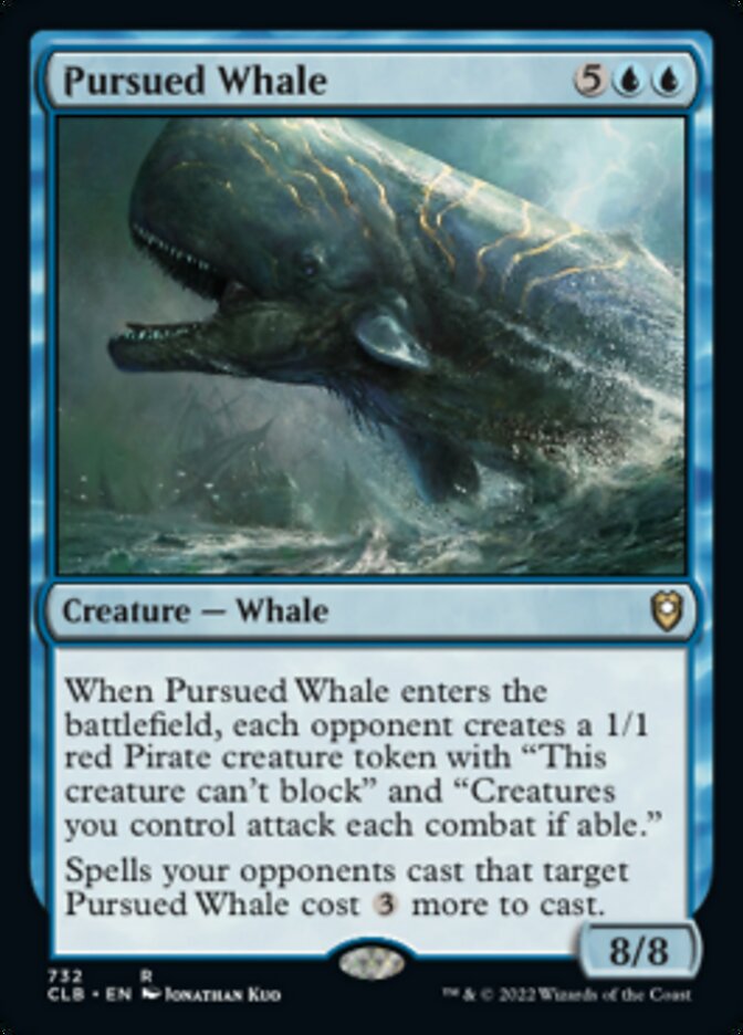 Pursued Whale [Commander Legends: Battle for Baldur's Gate] | Tabernacle Games