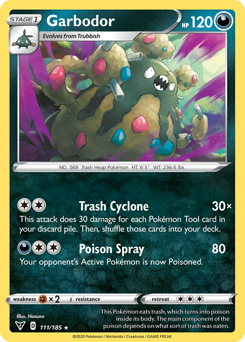 Garbodor (111/185) [Sword & Shield: Vivid Voltage] | Tabernacle Games
