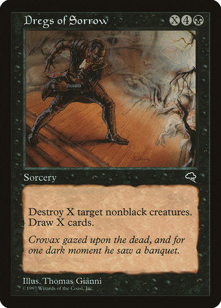 Dregs of Sorrow [Tempest] | Tabernacle Games