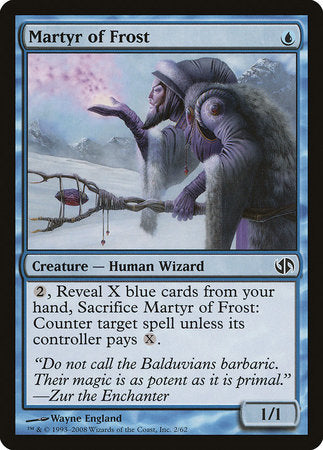 Martyr of Frost [Duel Decks: Jace vs. Chandra] | Tabernacle Games