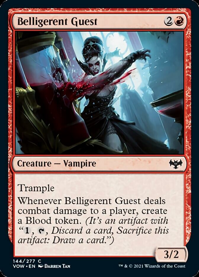 Belligerent Guest [Innistrad: Crimson Vow] | Tabernacle Games