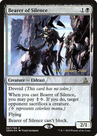 Bearer of Silence [Oath of the Gatewatch Promos] | Tabernacle Games