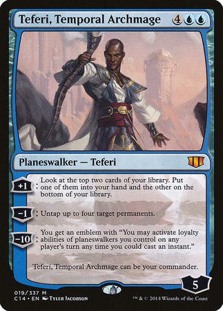 Teferi, Temporal Archmage [Commander 2014] | Tabernacle Games