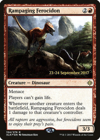 Rampaging Ferocidon [Ixalan Promos] | Tabernacle Games