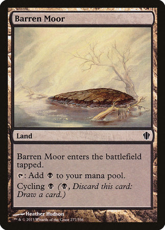 Barren Moor [Commander 2013] | Tabernacle Games